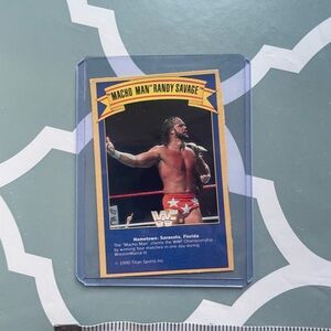 1990 WWF collectors card